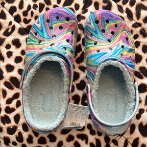 Crocs Multicolor Swirl Clogs